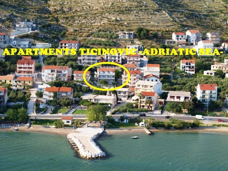 Apartments Ticinovic Omiš Exteriér fotografie