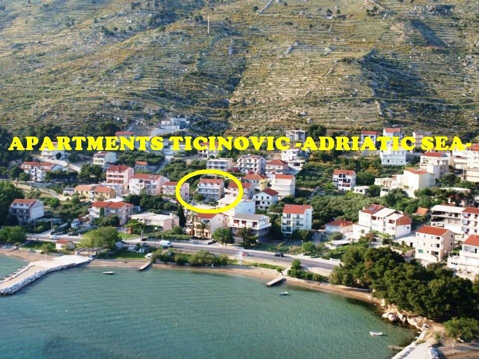 Apartments Ticinovic Omiš Exteriér fotografie